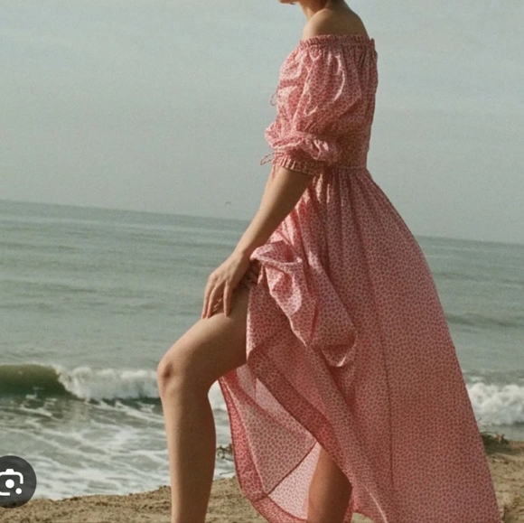 Doen Ischia Dress in Pink Hillside floral EUC - Picture 2 of 14